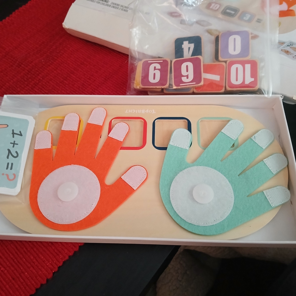 Top Bright Finger Arithmetic Game - Multicolor Learning Toy - Picture 3 of 3